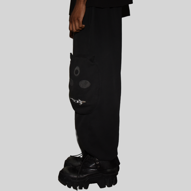Demon Dropped-Crotch Pants