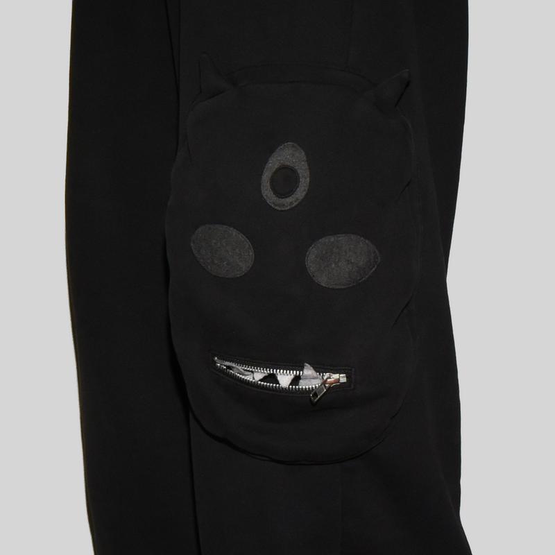 Demon Dropped-Crotch Pants