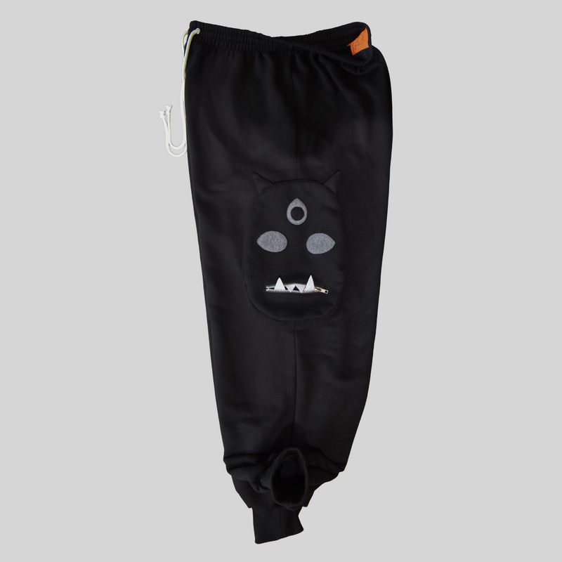 Demon Dropped-Crotch Pants