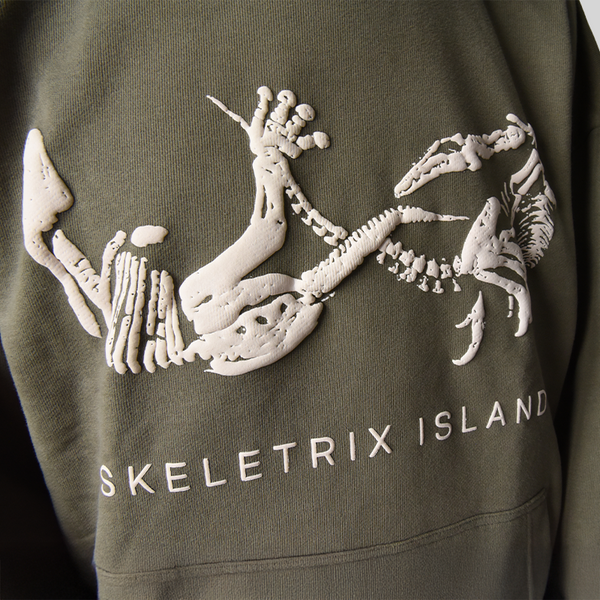 Skeletrix Island Hoodie Puff Print  (Pre Order)