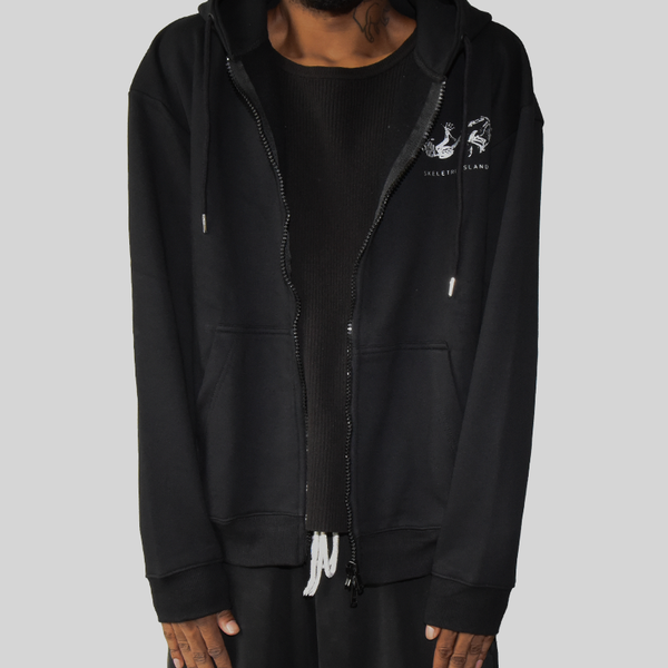 Skeletrix Island Zip-Up Metallic Print  (Pre Order)
