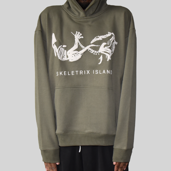 Skeletrix Island Hoodie Puff Print  (Pre Order)