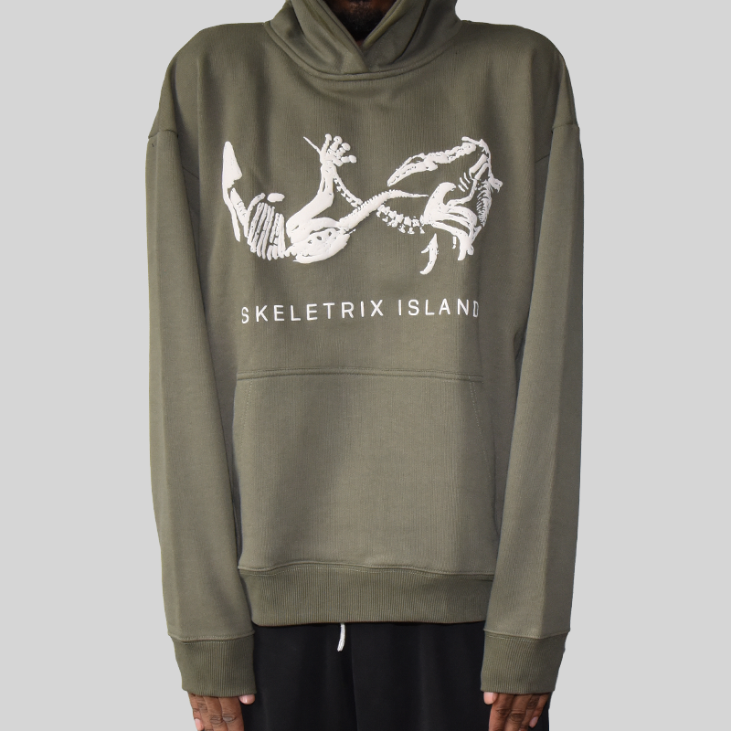 Skeletrix Island Hoodie Puff Print  (Pre Order)