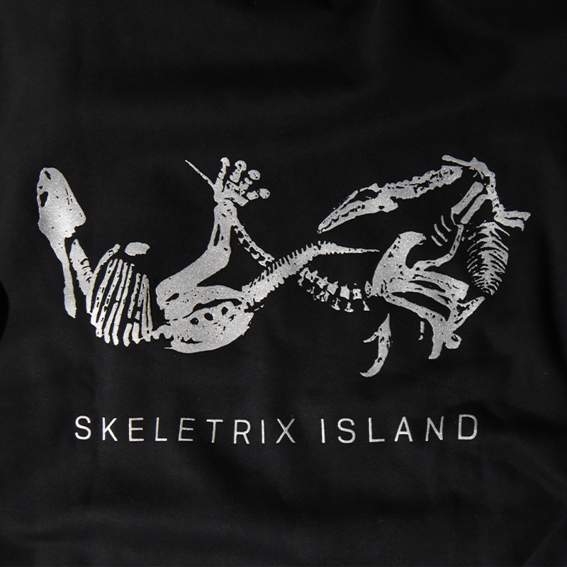Skeletrix Island Zip-Up Metallic Print  (Pre Order)